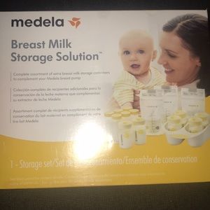 Breast milk storage solution never opened